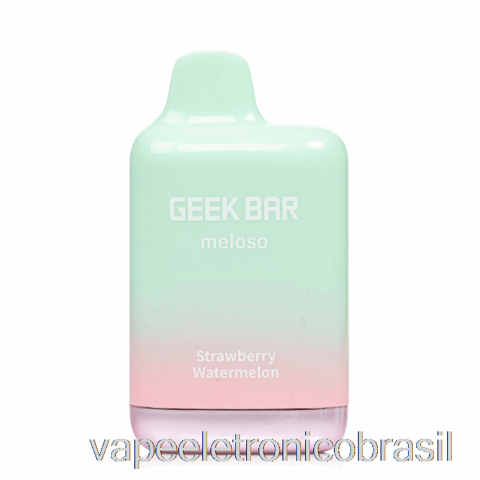 Vape Eletrônico Geek Bar Meloso Max 9000 Descartável Morango Melancia